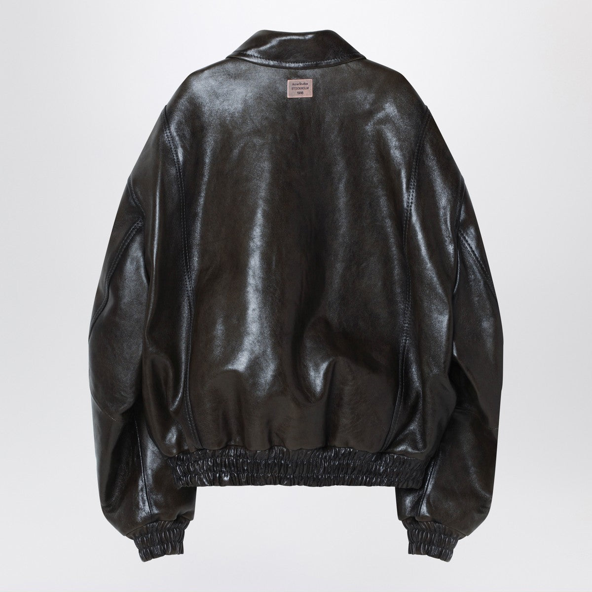 Acne Studios Leather bomber jacket